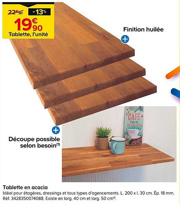 Table En Acacia