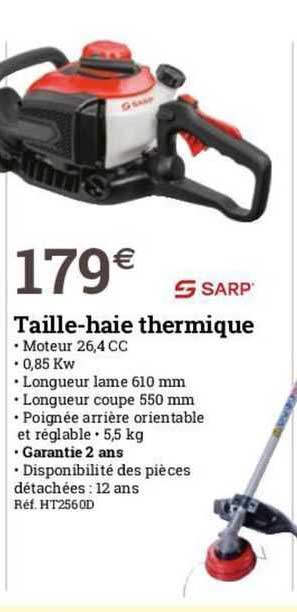 taille-haie thermique sarp