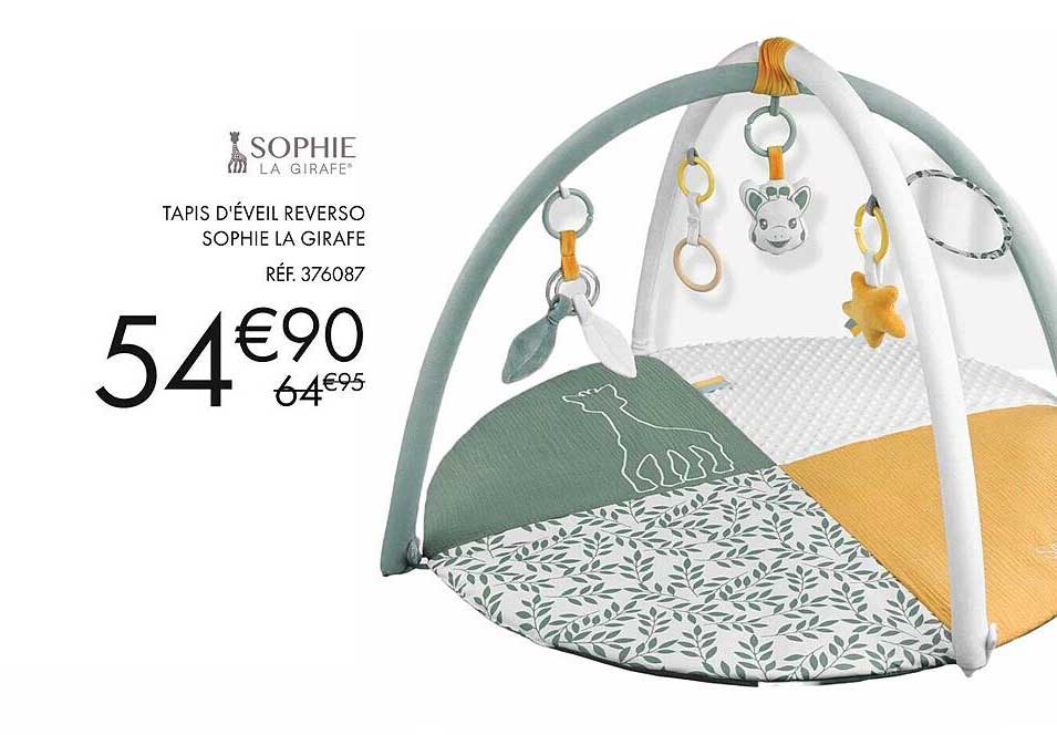 tapis d'éveil reverso sophie la girafe
