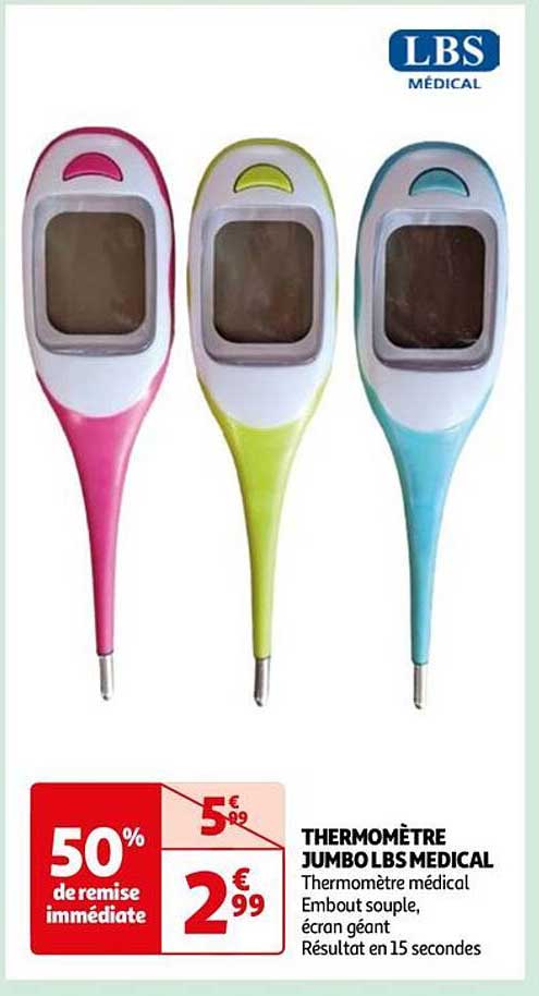 thermomètre jumbo lbs medical