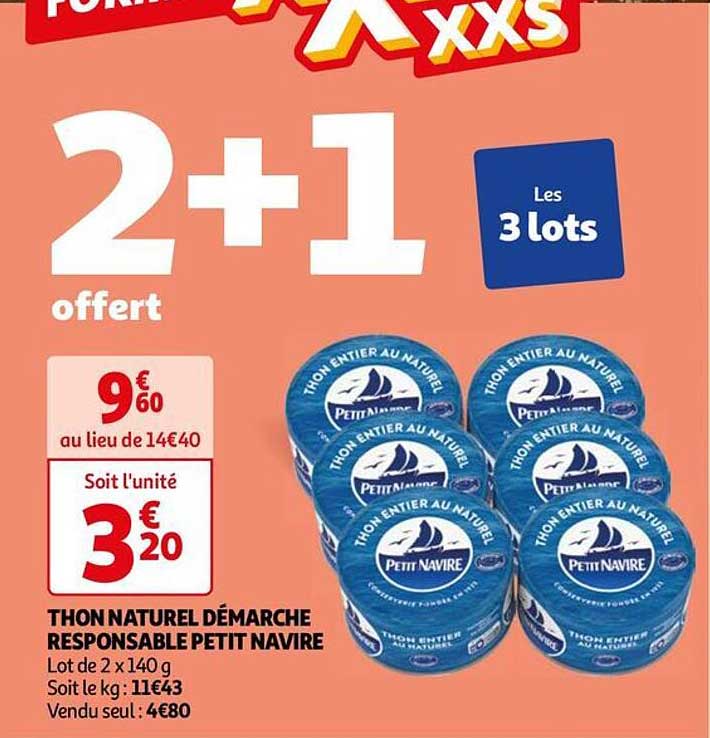 Thon Naturel Démarche Responsable Petit Navire