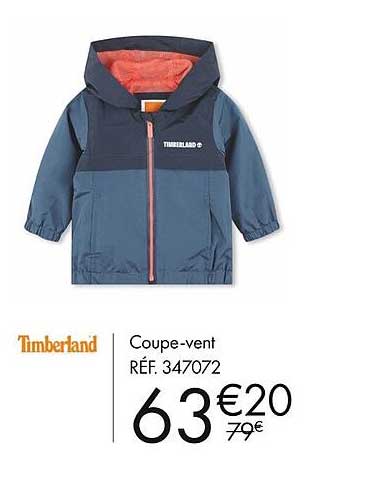 timberland coupe-vent