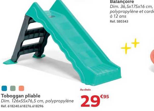 toboggan pliable