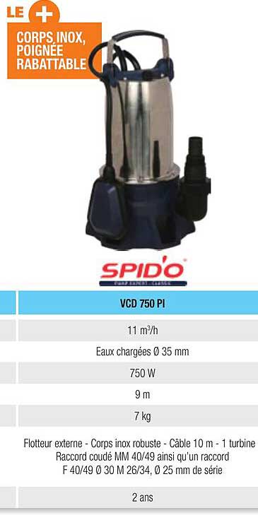 Vcd 750 Pi Spid'o