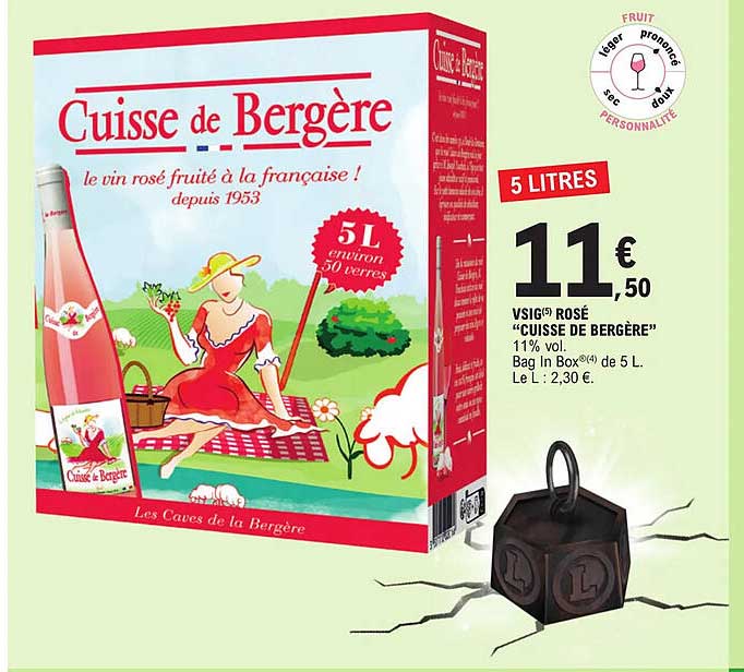 vsig rosé "cuisse de bergère"
