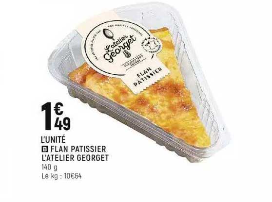 flan pâtissier l'atelier georget