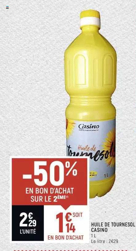 Huile De Tournesol Casino