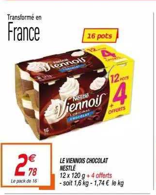 Le Viennois Chocolat Nestlé