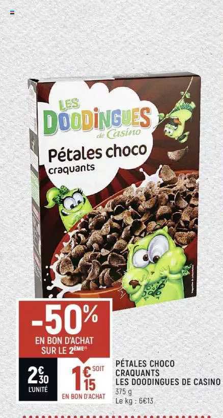 Pétales Choco Craquants Les Doodingues De Casino
