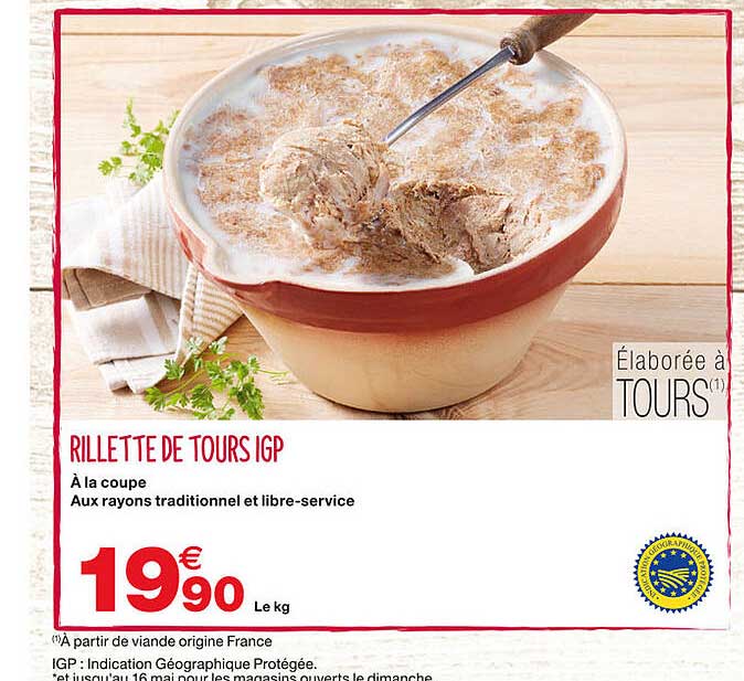 rillette de tours igp