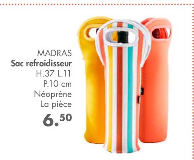 sac refroidisseur madras