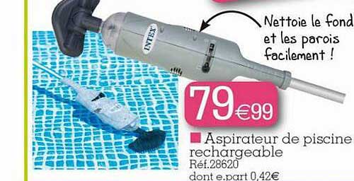 Aspirateur De Piscine Rechargeable