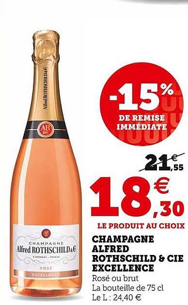 champagne alfred rothschild & cie excellence