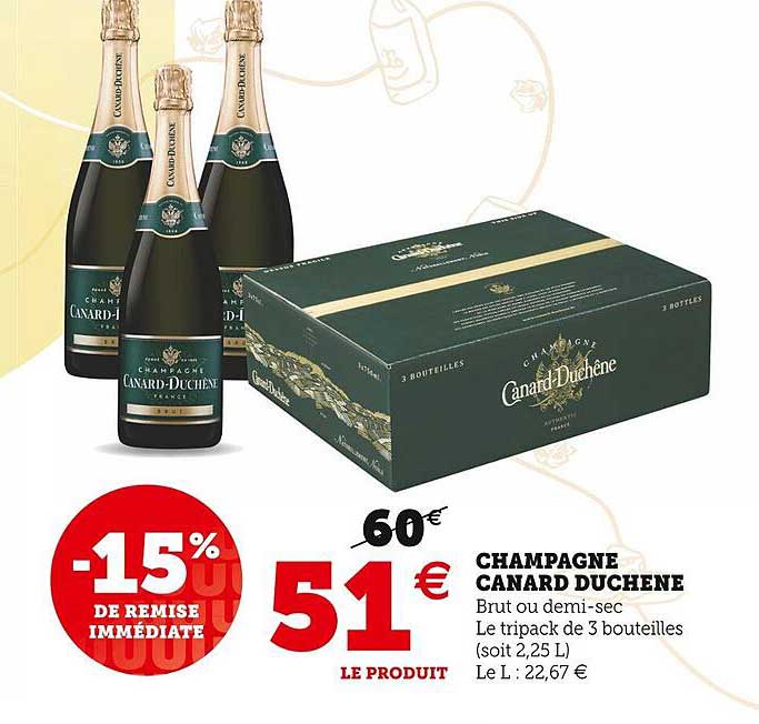 champagne canard duchêne