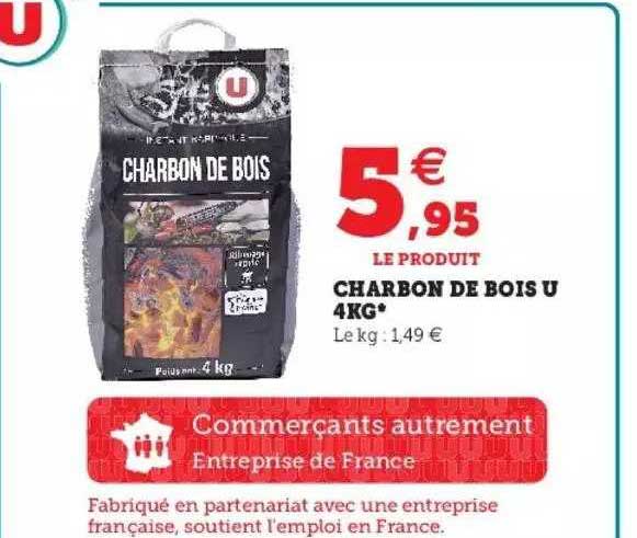 charbon de bois u 4kg