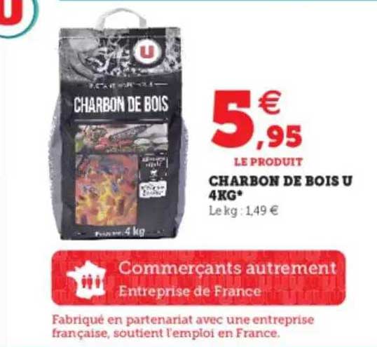 charbon de bois u 4kg