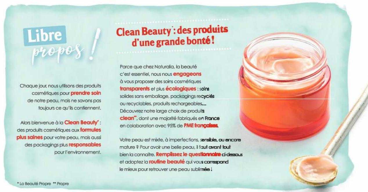 clean Beauty : des produits d'une grande bonté!