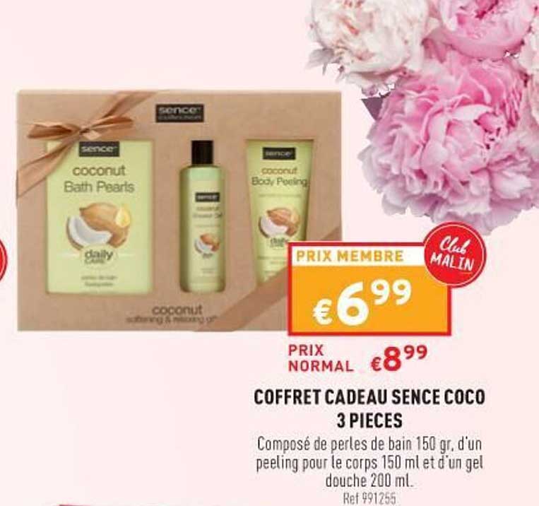 coffret cadeau sence coco 3 pièces