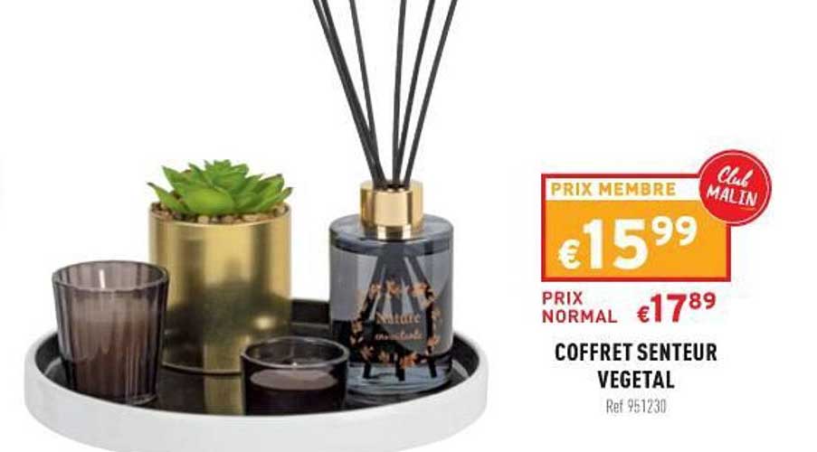 coffret senteur végétal