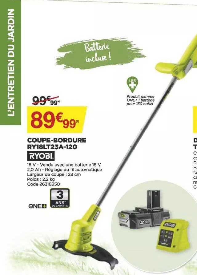 coupe-bordure ryobi