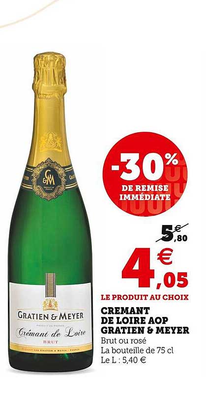crémant de loire aop gratien & meyer
