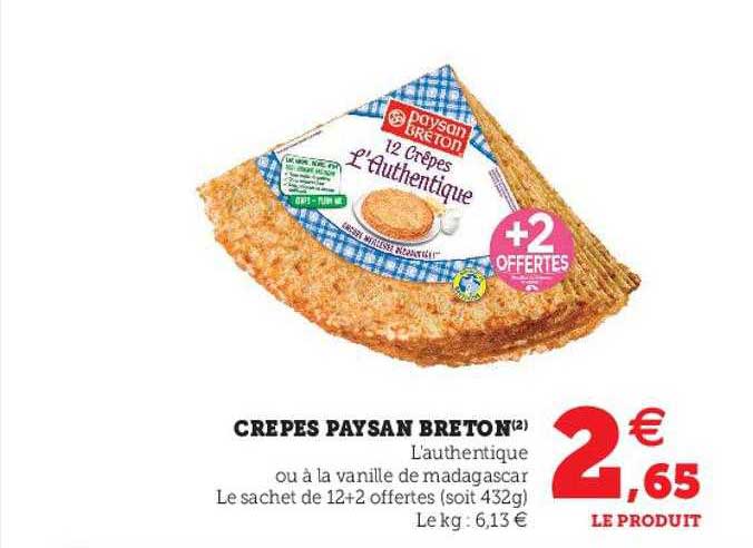 crêpes paysan breton