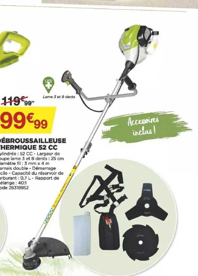 Débroussailleuse Thermique 25 Cc