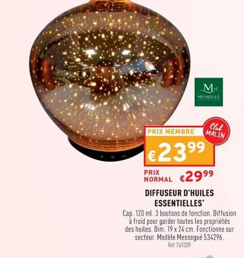 diffuseur d'huiles essentielles