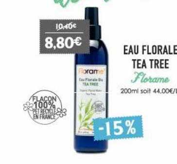 eau florale tea tree florane