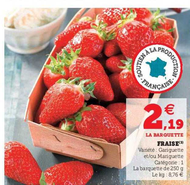 fraise gariguette