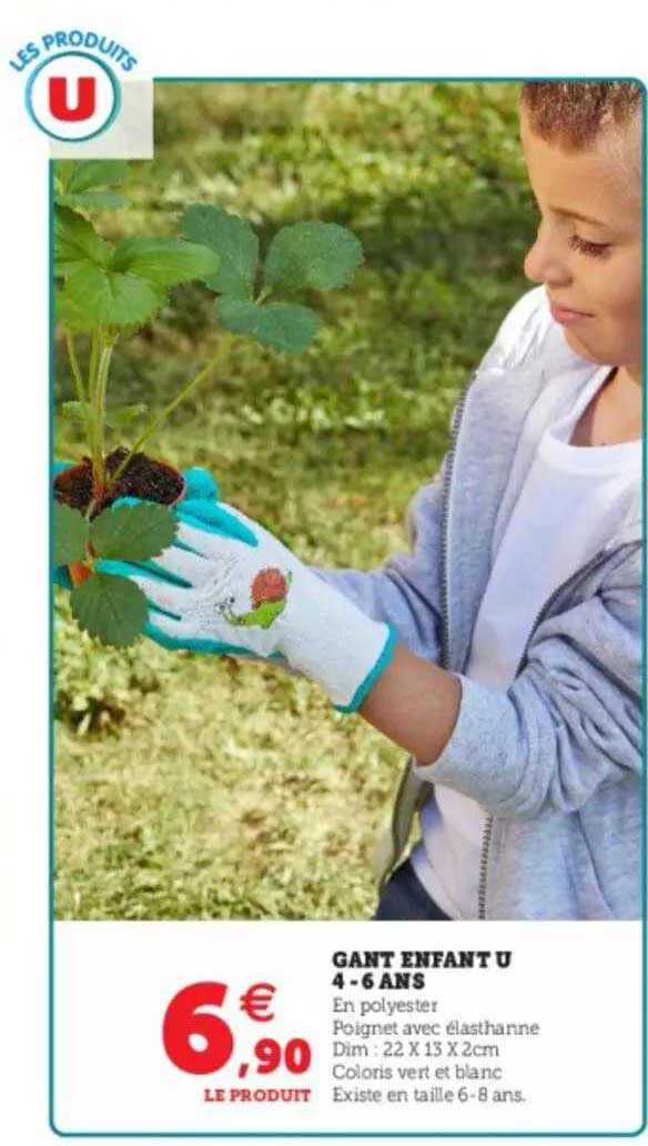 gant enfant u 4 - 6 ans