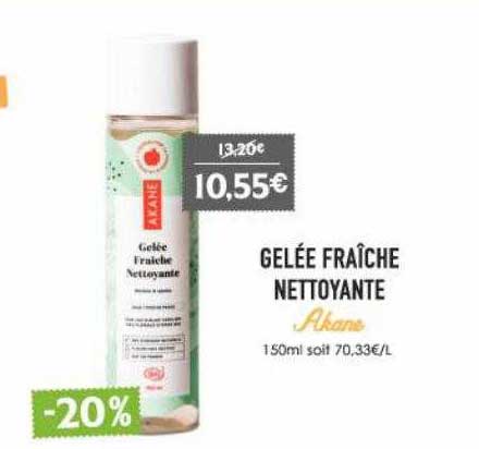 Gelée Fraîche Nettoyante Akane