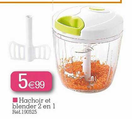 Hachoir Et Blender 2 En 1