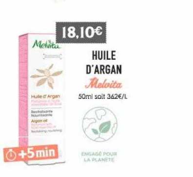 huile d'argan melvita