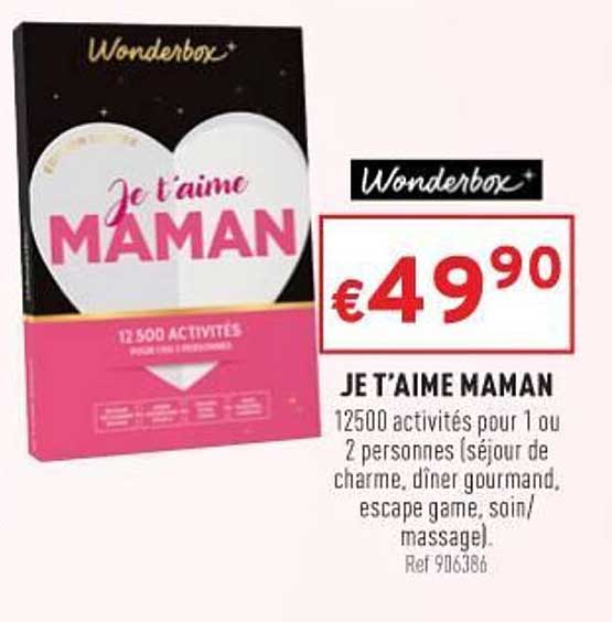 je t'aime maman