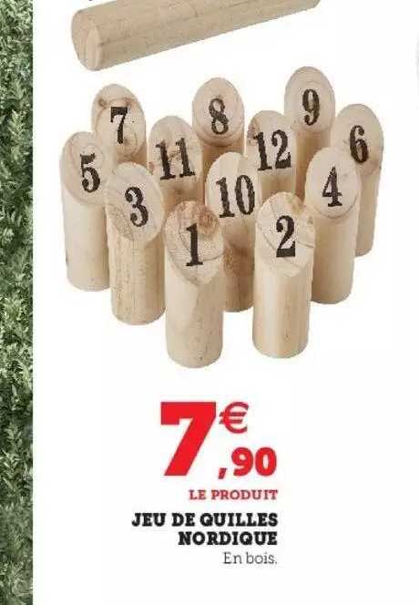 jeu de quilles nordique