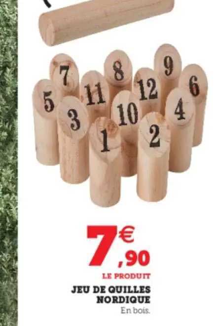 jeu de quilles nordique