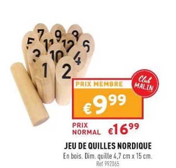 jeu de quilles nordique