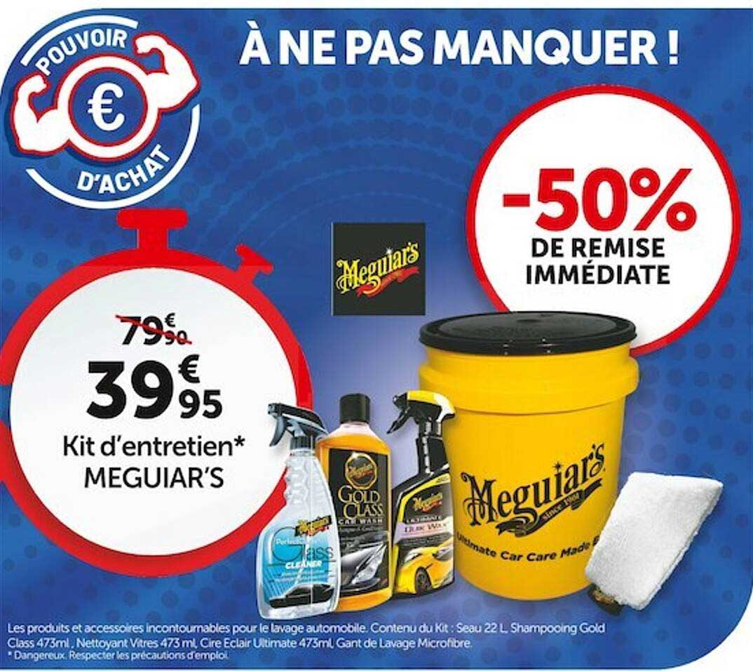 kit d'entretien meguar's