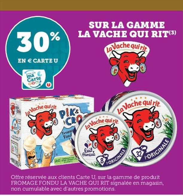 la gamme la vache qui rit