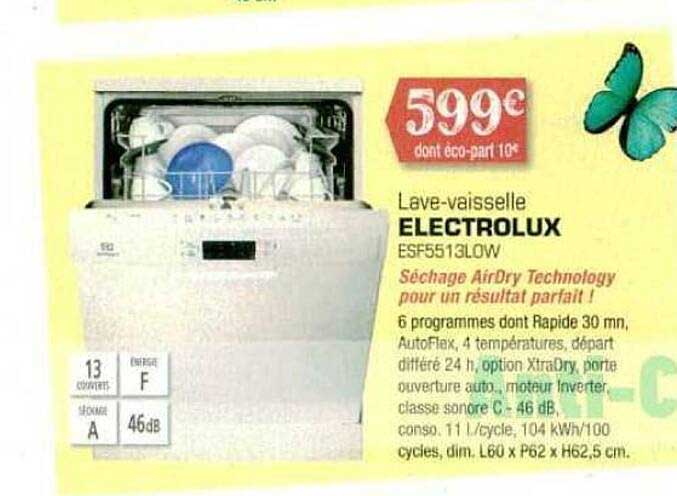 lave-vaisselle electrolux