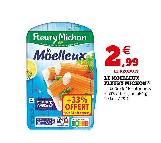 le moelleux fleury michon