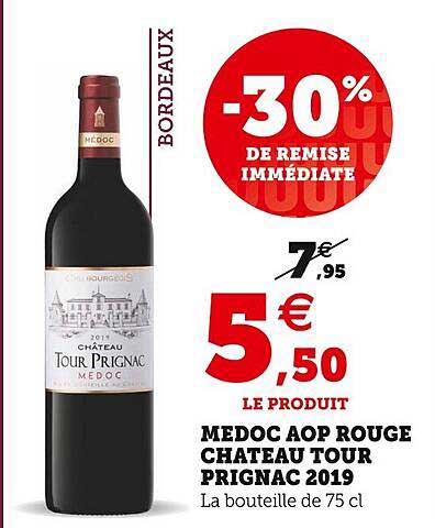 médic aop rouge château tour prignac 2019