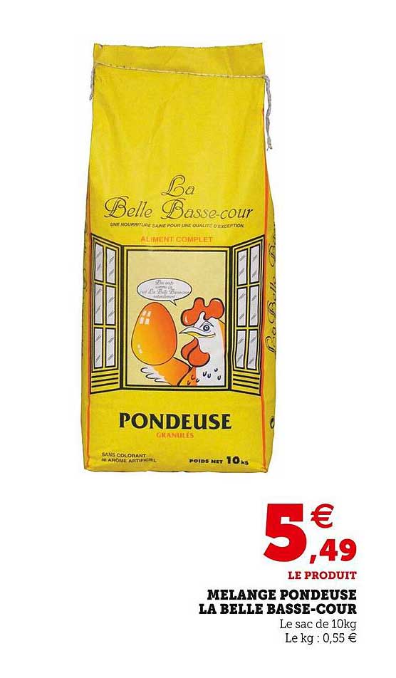 Mélange Pondeuse La Belle Basse-cour