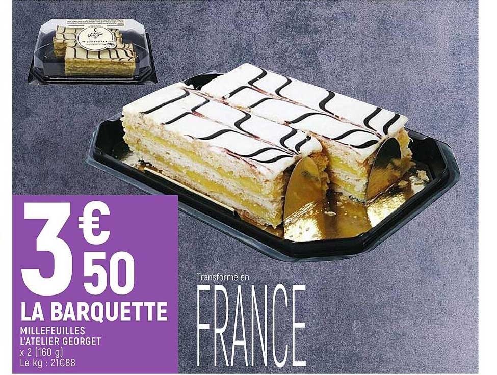 millefeuilles l'atelier georget