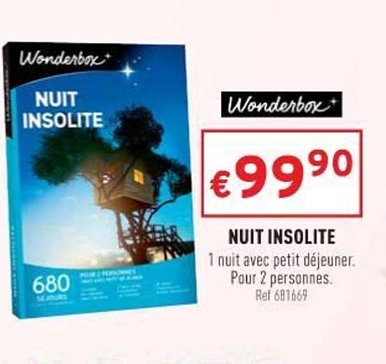 Nuit Insolite Wonderbox