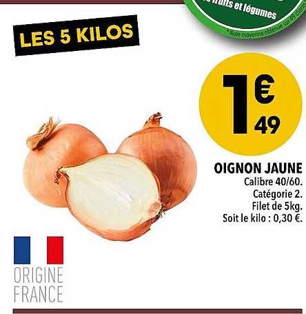 Oignon Jaune