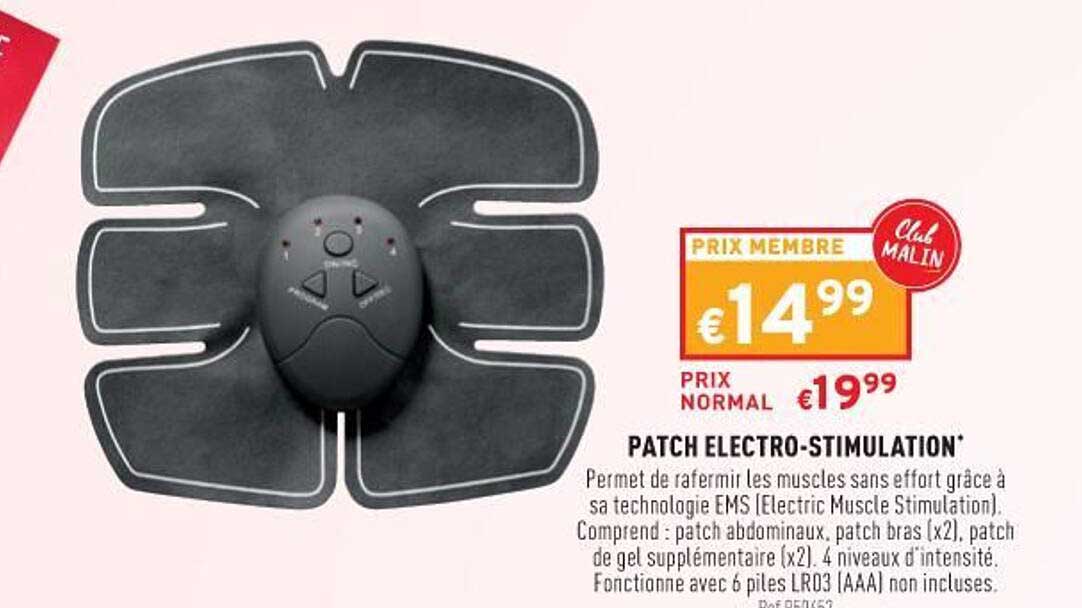 patch électro-stimulation