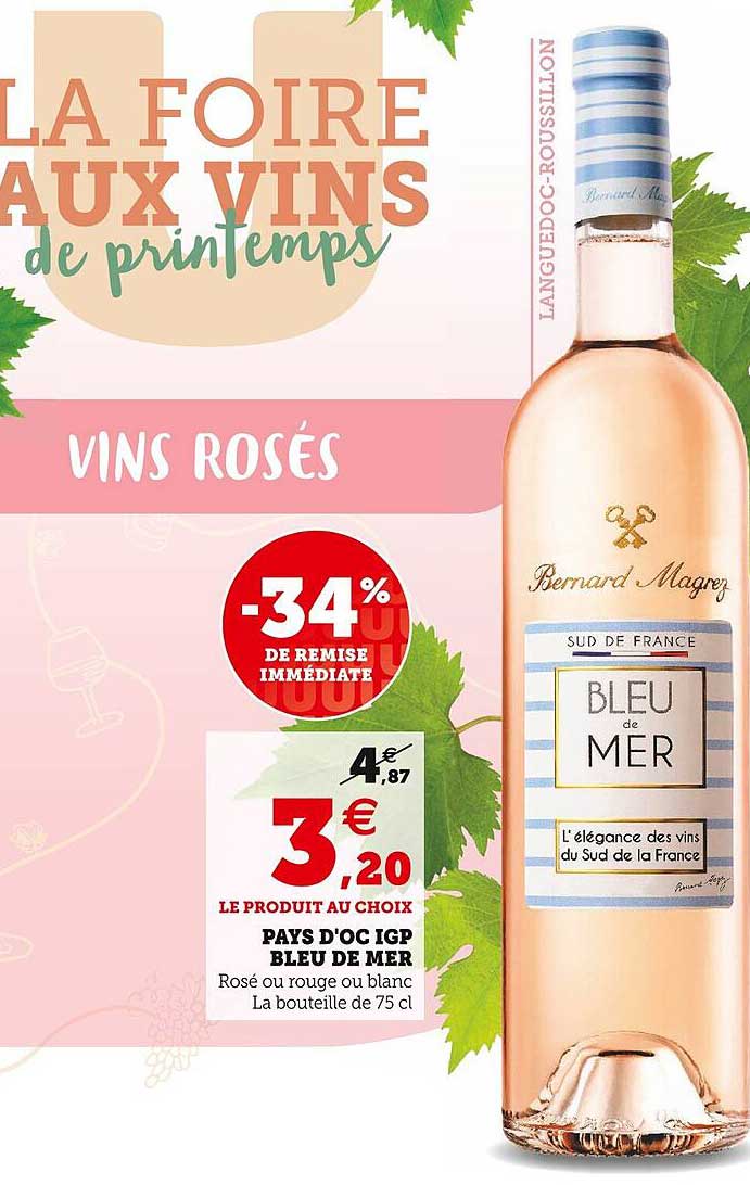 Pays D'oc Igp Bleu De Mer