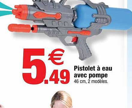 Pistolet à Eau Avec Pompe